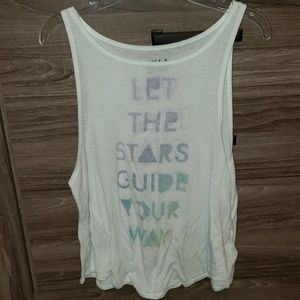 "Let the stars guide your way" tank